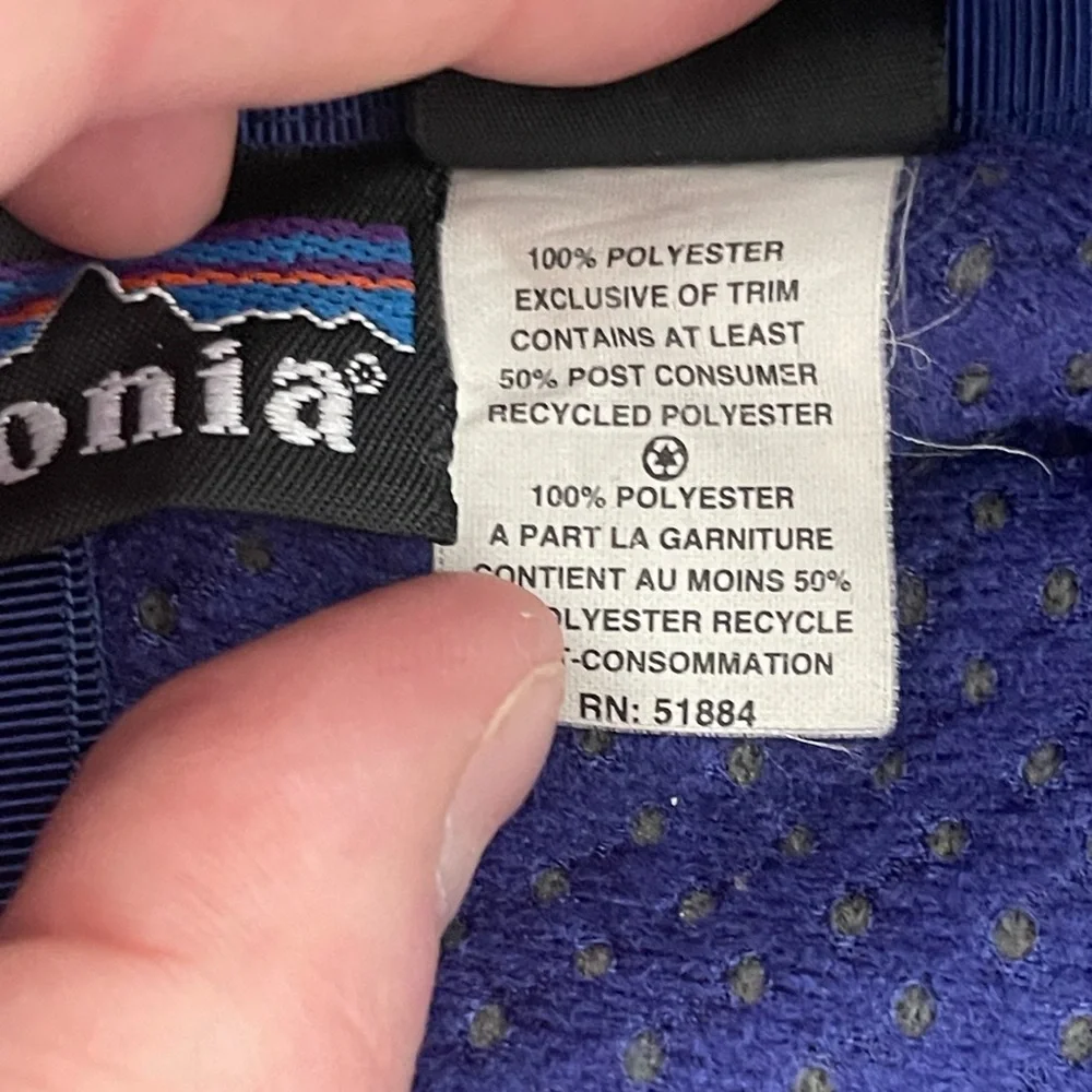 Vintage Patagonia 90s USA Men’s Retro High Pile Full Zip Sweater Medium - Picture 4 of 7